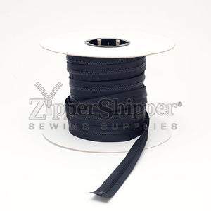#5 Molded Plastic Continuous Zipper Chain