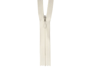 #4 Invisible / Concealed (Heavier-Duty) Nylon Closed-End Zipper