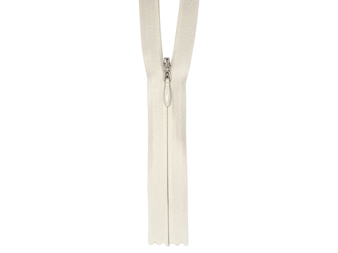 #4 Invisible / Concealed (Heavier-Duty) Nylon Closed-End Zipper