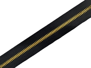 #5 Brass Continuous Zipper Chain